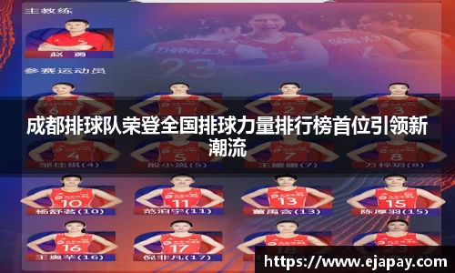 成都排球队荣登全国排球力量排行榜首位引领新潮流
